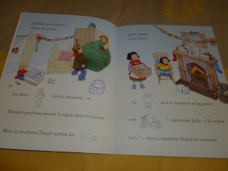 On fete Noel 1 - Usborne - Les lectures de Liyah