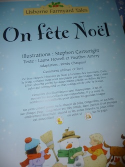 On fete Noel 3 - Usborne - Les lectures de Liyah