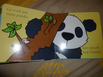 Ou es tu petit panda 1 - Usborne - Les lectures de Liyah