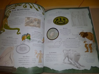 Mythes grecs autocollants 1 - Usborne - Les lectures de Liyah