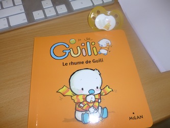 Le rhume de Guili - Milan - Les lectures de Liyah