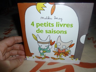 4 petits livres de saisons - EDL - Les lectures de Liyah