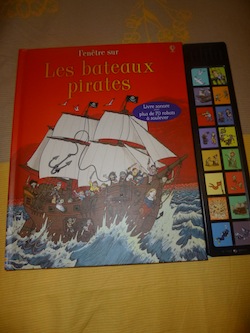 Les bateaux pirates - Usborne - Les lectures de Liyah