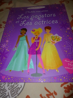 Les popstars et les actrices - Usborne - Les lectures de Liyah