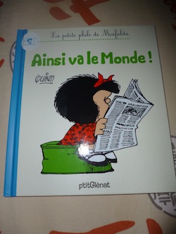 Mafalda Ainsi va le monde - Glenat - Les lectures de Liyah