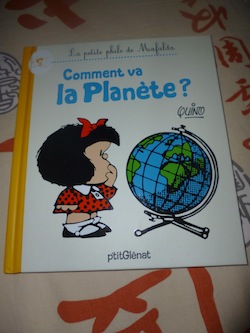 Mafalda Comment va la planete - Glenat - Les lectures de Liyah