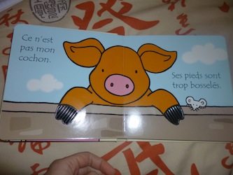 Ou est mon cochon 1 - Usborne - Les lectures de Liyah