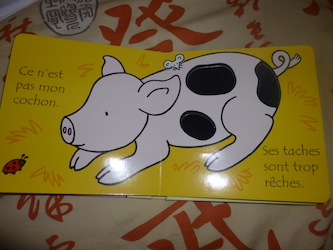 Ou est mon cochon 2 - Usborne - Les lectures de Liyah