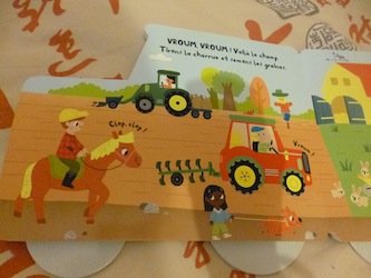 Mon petit tracteur 1 - Larousse - Les lectures de Liyah