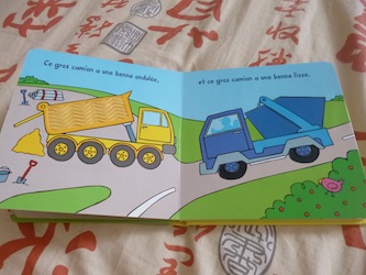 Les camions 1 - Usborne - Les lectures de Liyah