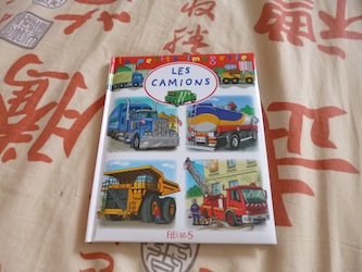 Les camions - Fleurus - Les lectures de Liyah