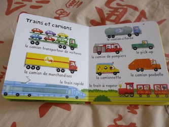 Les transports 1 - Usborne - Les lectures de Liyah