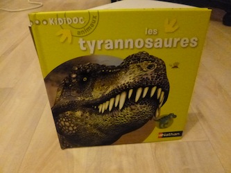 Les tyranosaures - Nathan - Les lectures de Liyah