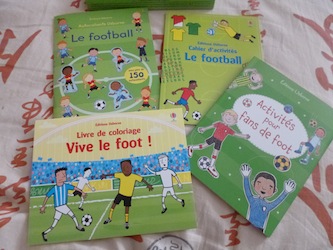 Ma valisette d'activités foot 1 - Usborne - Les lectures de Liyah