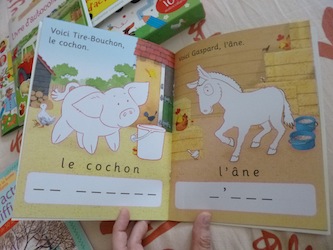 Ma valisette ferme 4 - Usborne - Les lectures de LIyah