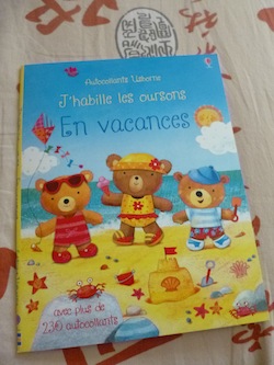 Oursons en vacances - Usborne - Les lectures de Liyah