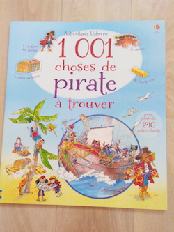 Livres d'Activités 1001 choses de pirate à trouver - Usborne - Les lectures de Liyah