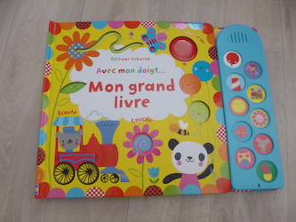 Avec mon doigt sonore - Usborne - Les lectures de Liyah