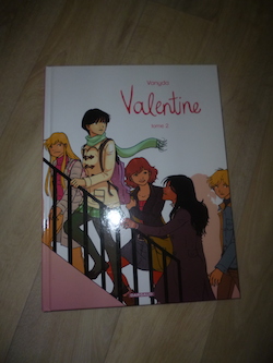 bande dessinée ados - Valentine T.2