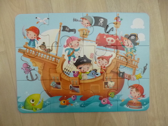 Puzzle pour enfants lito pirates 1