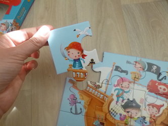 Puzzle pour enfants lito pirates 2