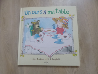 Histoire pour enfant - Un ours à ma table