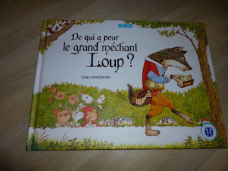 Livre pour enfant - peur du loup