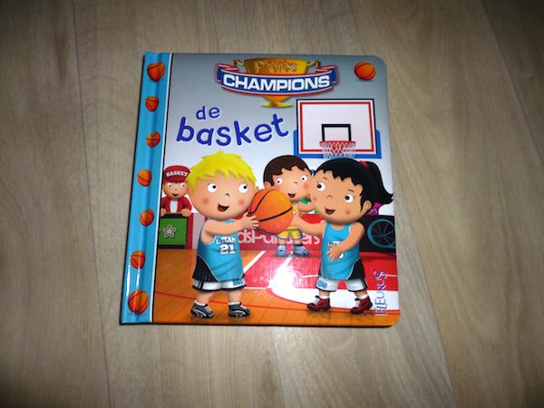 Livre pour enfant - P'tits champions de basket