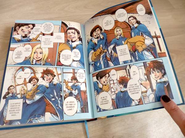 Manga pour enfants Les trois mousquetaires 2