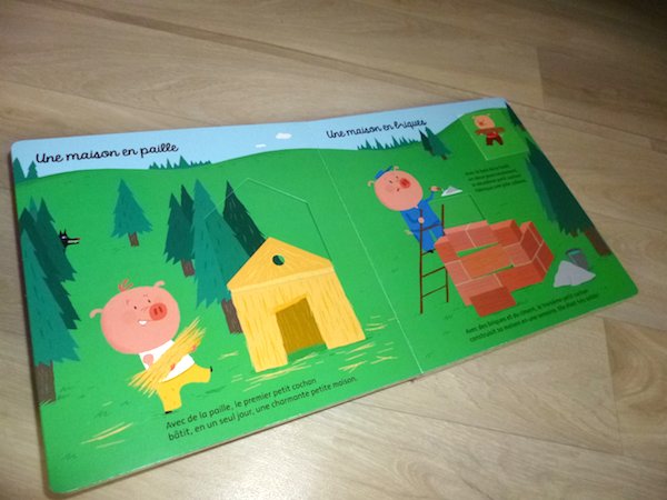 Livre enfants Les trois petits cochons 1