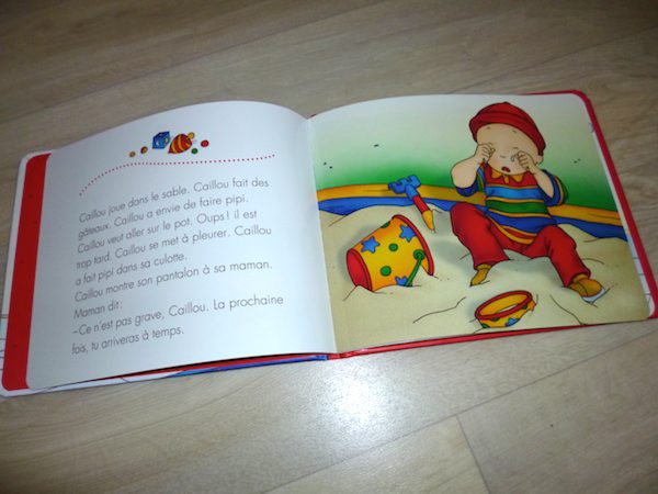 Histoire pour petits Caillou le pot 1