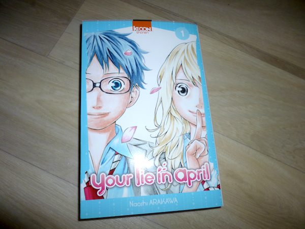 Manga shonen Your lie in april