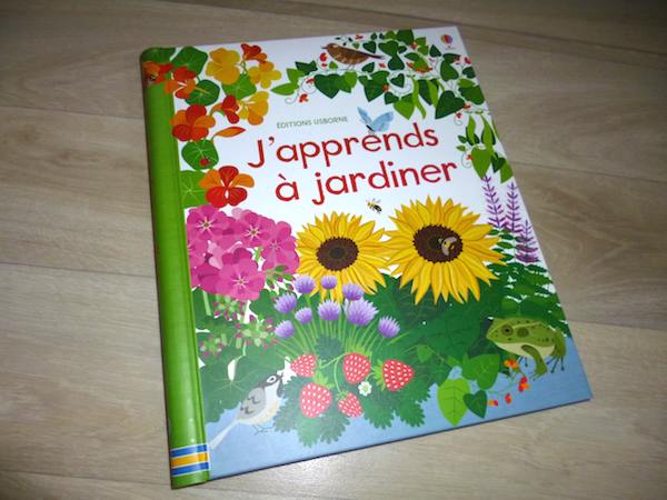 Livre pour enfants J'apprends à jardiner