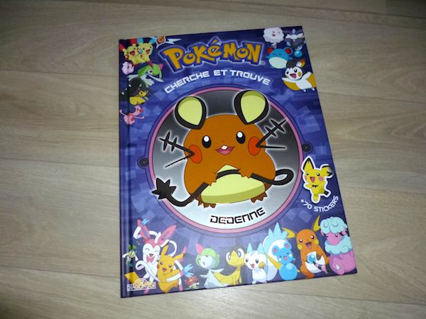 Livre pour enfants Pokemon cherche et trouve