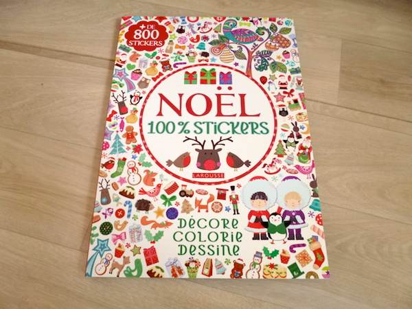 Livre d'activités Noel stickers