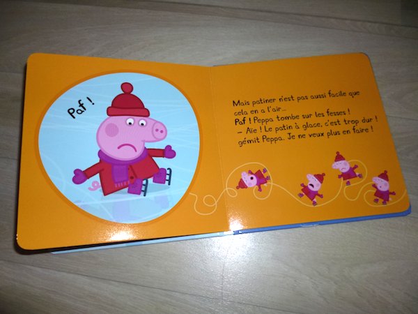 Peppa fait du patin 2