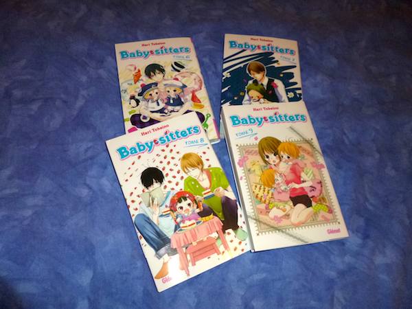 Manga shojo Baby sitters