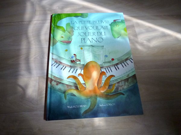 Histoire pour enfants La petite pieuvre qui voulait jouer du piano