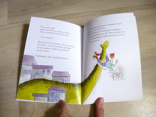 Livre pour enfants Libérez les dinos 2