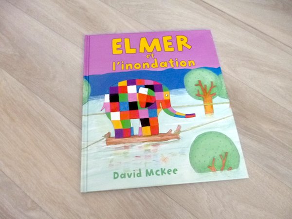 Histoire pour enfants Elmer et l'innodation