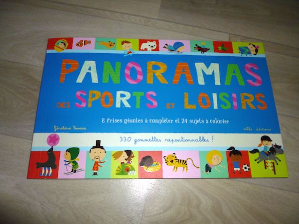 Livre pour enfants Panorama sports et loisirs