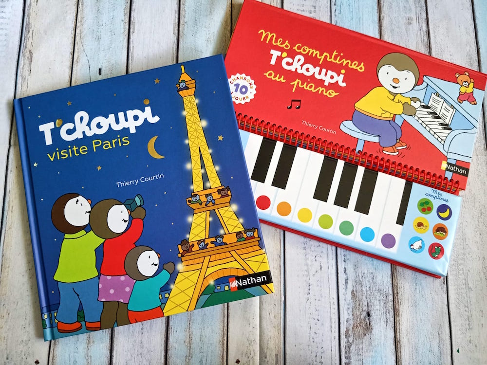 Mes comptines T'choupi au piano - Livre-piano dès 2 ans