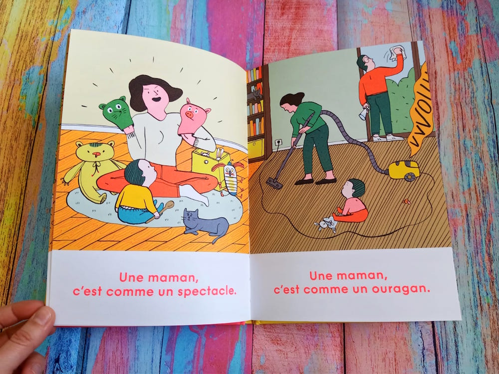 Une maman c'est comme une maison : le livre de deux naissances