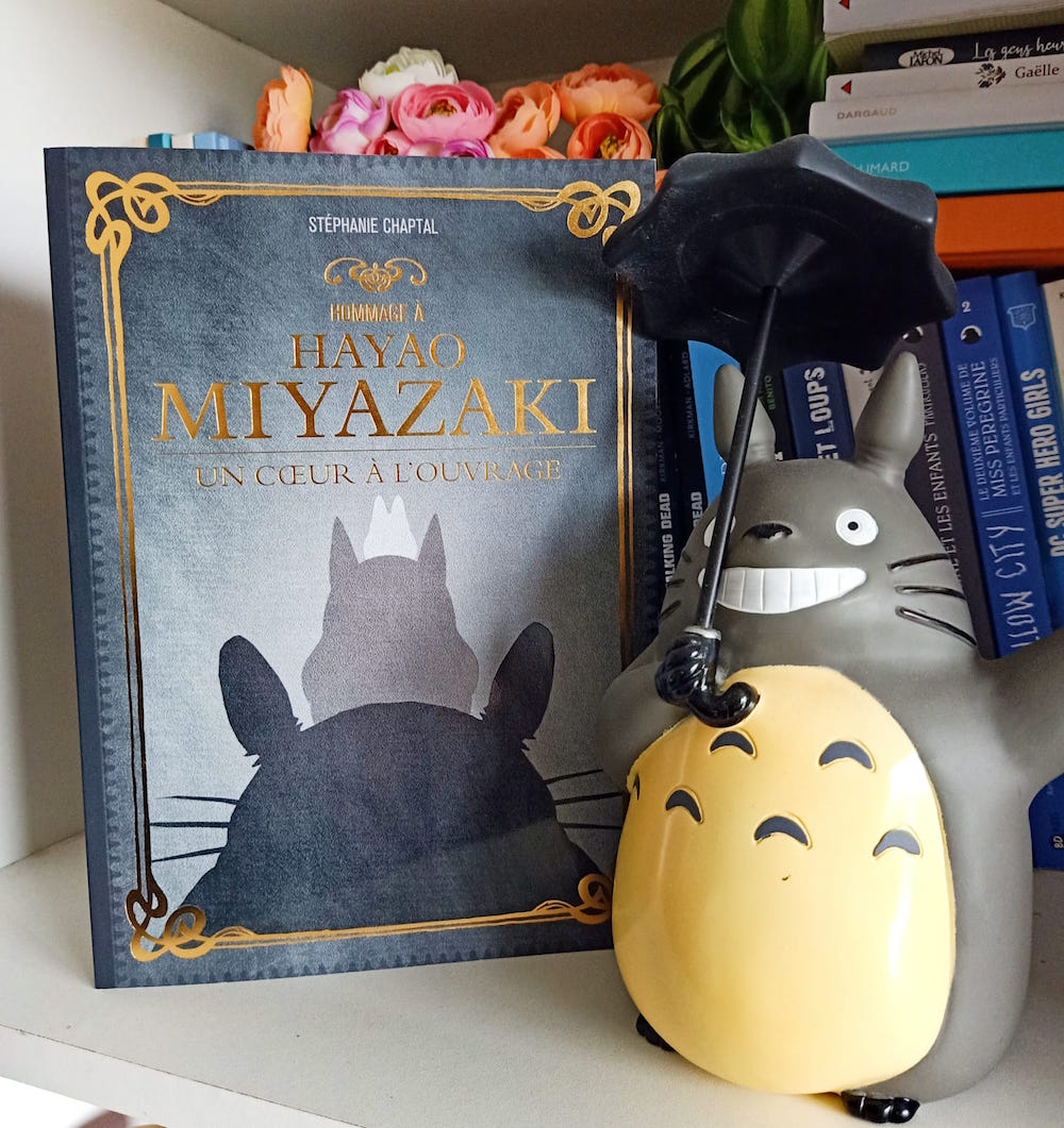 Livre souple - Hommage à HAYAO MIYAZAKI - Un coeur à l'ouvrage