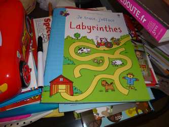 Labyrinthes - Usborne - Les lectures de Liyah