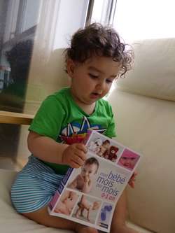 Mon bébé mois par mois - Nathan - Les lectures de Liyah