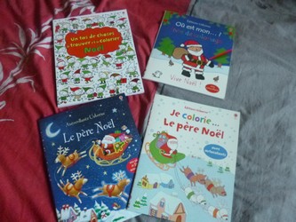 Coloriages Noël - Usborne - Les lectures de Liyah