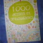 1000 dessins et gribouillages - Usborne - Les lectures de Liyah