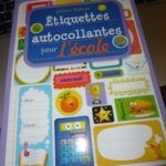 Etiquettes autocollantes pour l'école - Usborne - Les lectures de Liyah