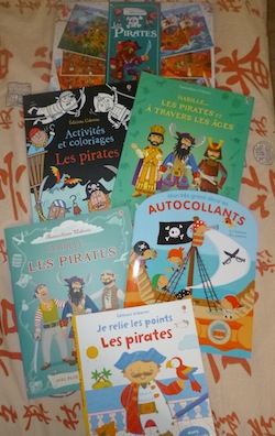 Activités pirates - Les lectures de Liyah